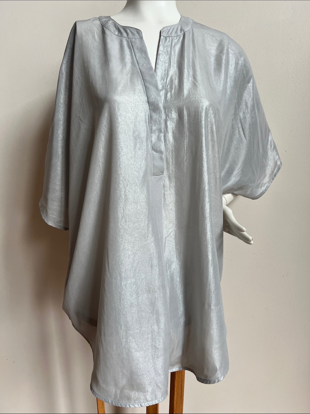 Chicos Shimmery Tunic Top